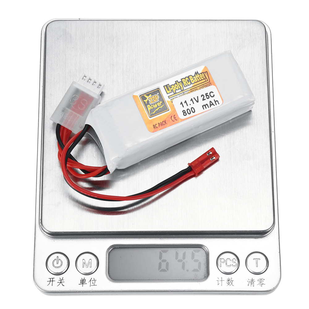 ZOPPower111V800mAh25C3SLiPoBatteryJSTPlugforRCDrone-1985472-10