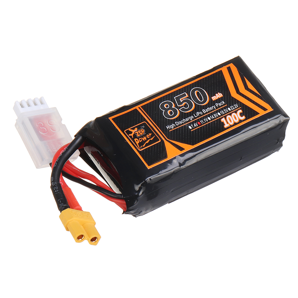 ZOPPower111V850mAh100C3SLipoBatteryXT30PlugforRCRacingDrone-1790267-4