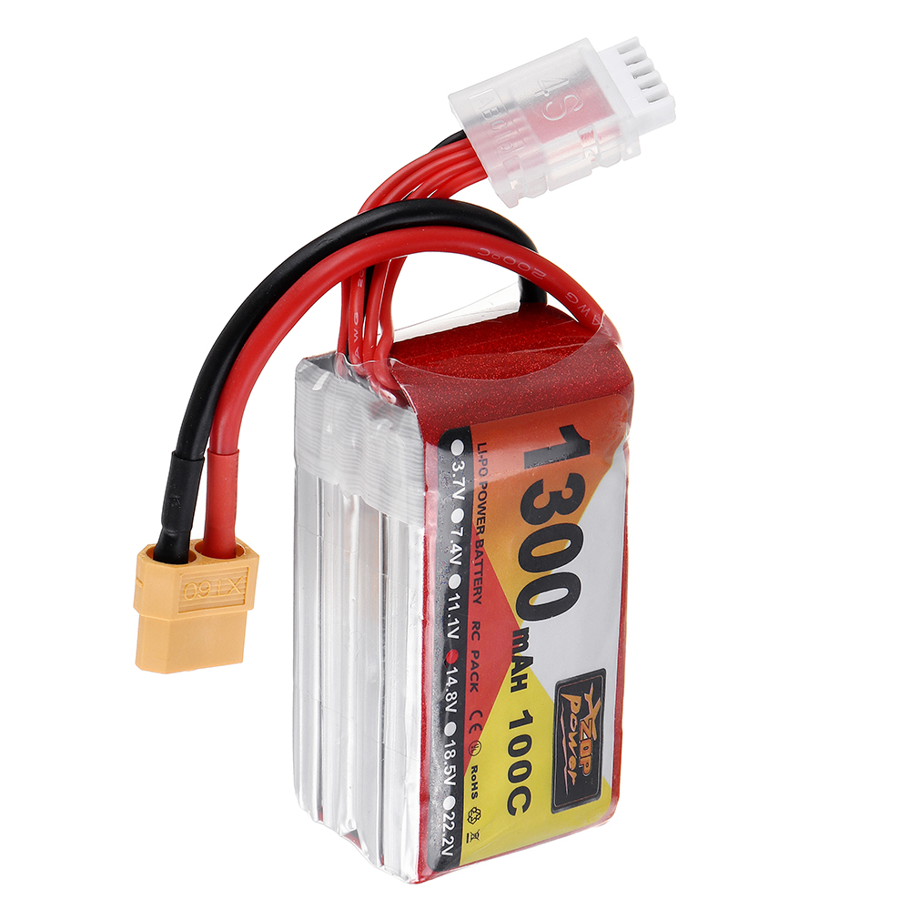 ZOPPower148V1300mAh100C4SLipoBatteryXT60PlugforRCRacingDrone-1682648-6