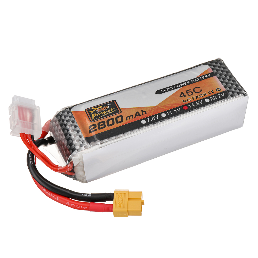 ZOPPower148V2800mAh45C4SLiPoBatteryXT60PlugforRCDrone-1985542-5