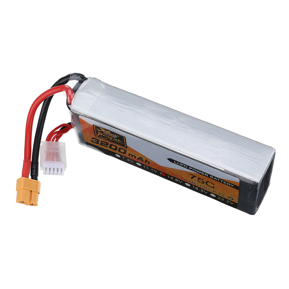 ZOPPower148V3200mAh75C4SLipoBatteryXT60PlugforRCAirplane-1548932-4