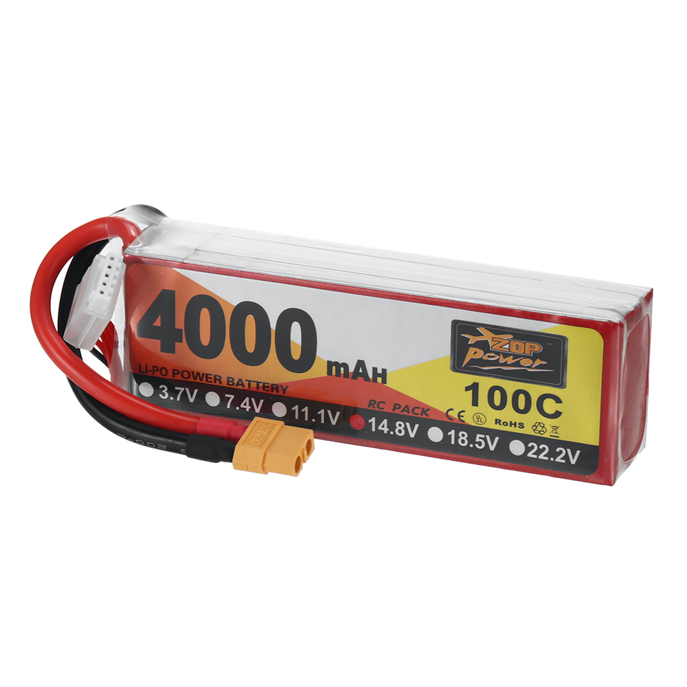 ZOPPower148V4000mAh100C4SLiPoBatteryXT60PlugforRCDrone-1985305-2