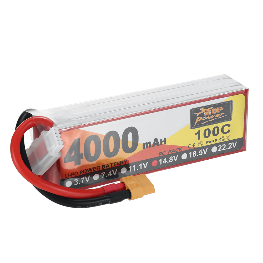 ZOPPower148V4000mAh100C4SLiPoBatteryXT60PlugforRCDrone-1985305-5