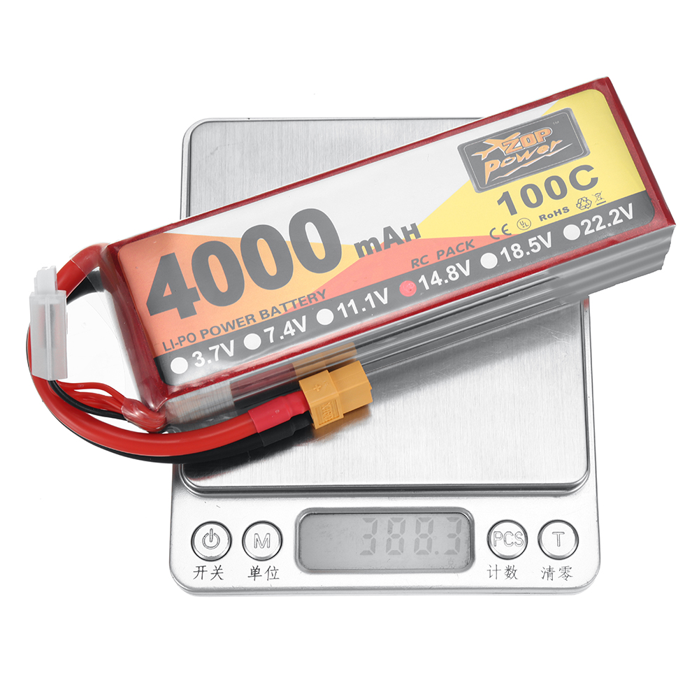 ZOPPower148V4000mAh100C4SLiPoBatteryXT60PlugforRCDrone-1985305-10