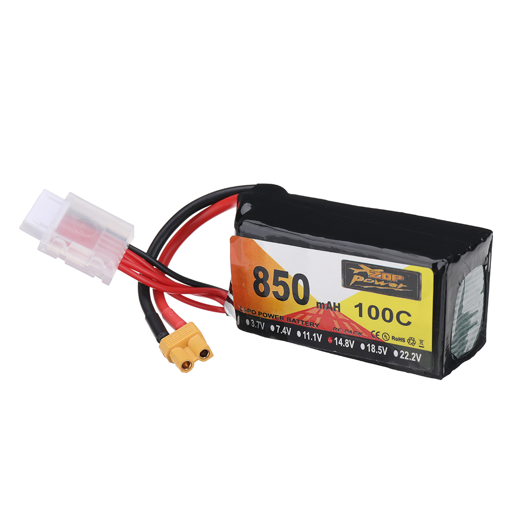 ZOPPower148V850mAh100C4SLiPoBatteryXT30PlugforRCDrone-1978403-2