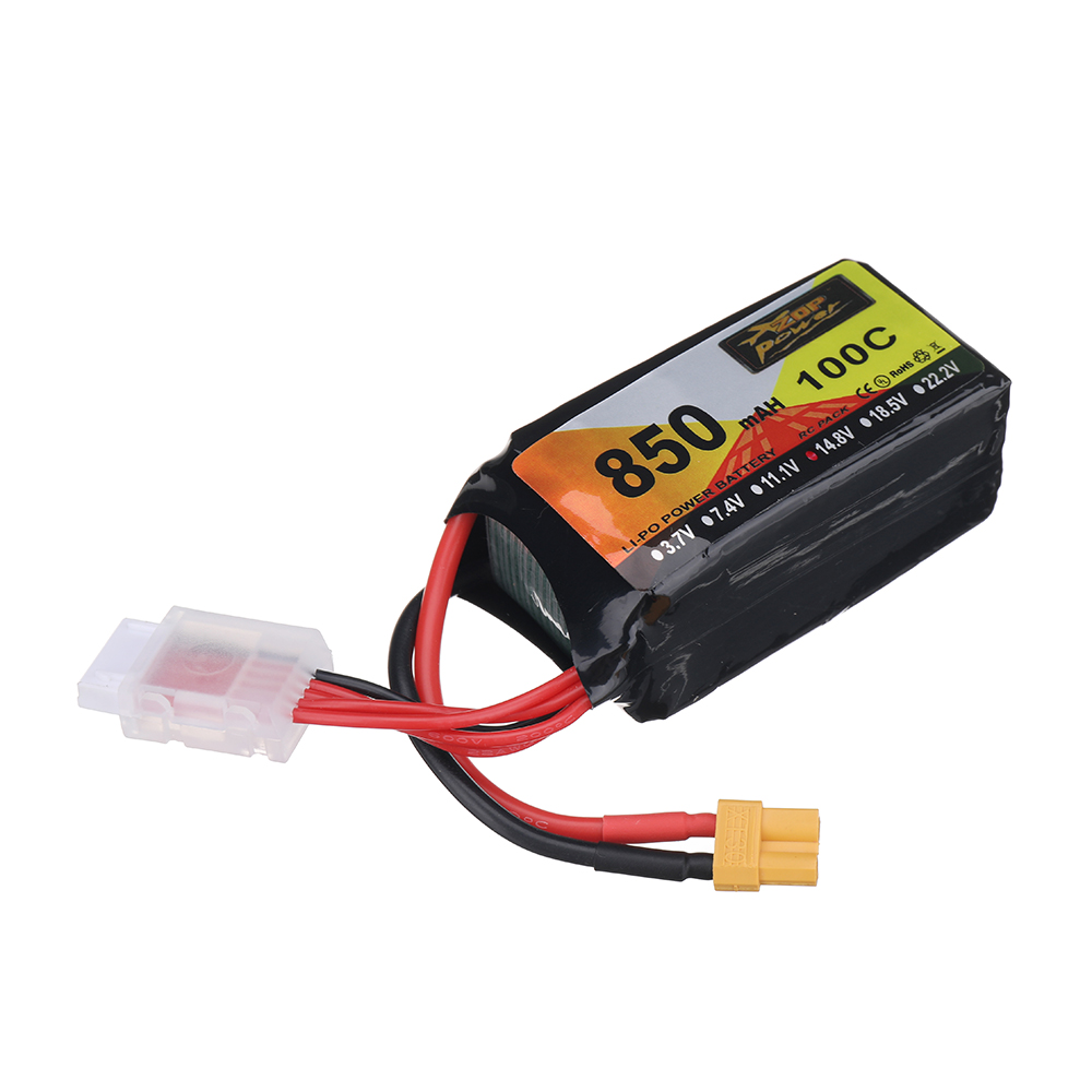 ZOPPower148V850mAh100C4SLiPoBatteryXT30PlugforRCDrone-1978403-6