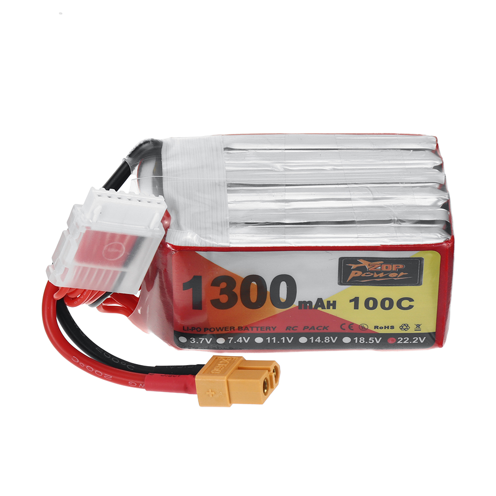 ZOPPower222V1300mAh100C6SLiPoBatteryXT60PlugforGeprcCinelog35V2DarwinfpvHulkRCFPVRacingDrone-1985493-1