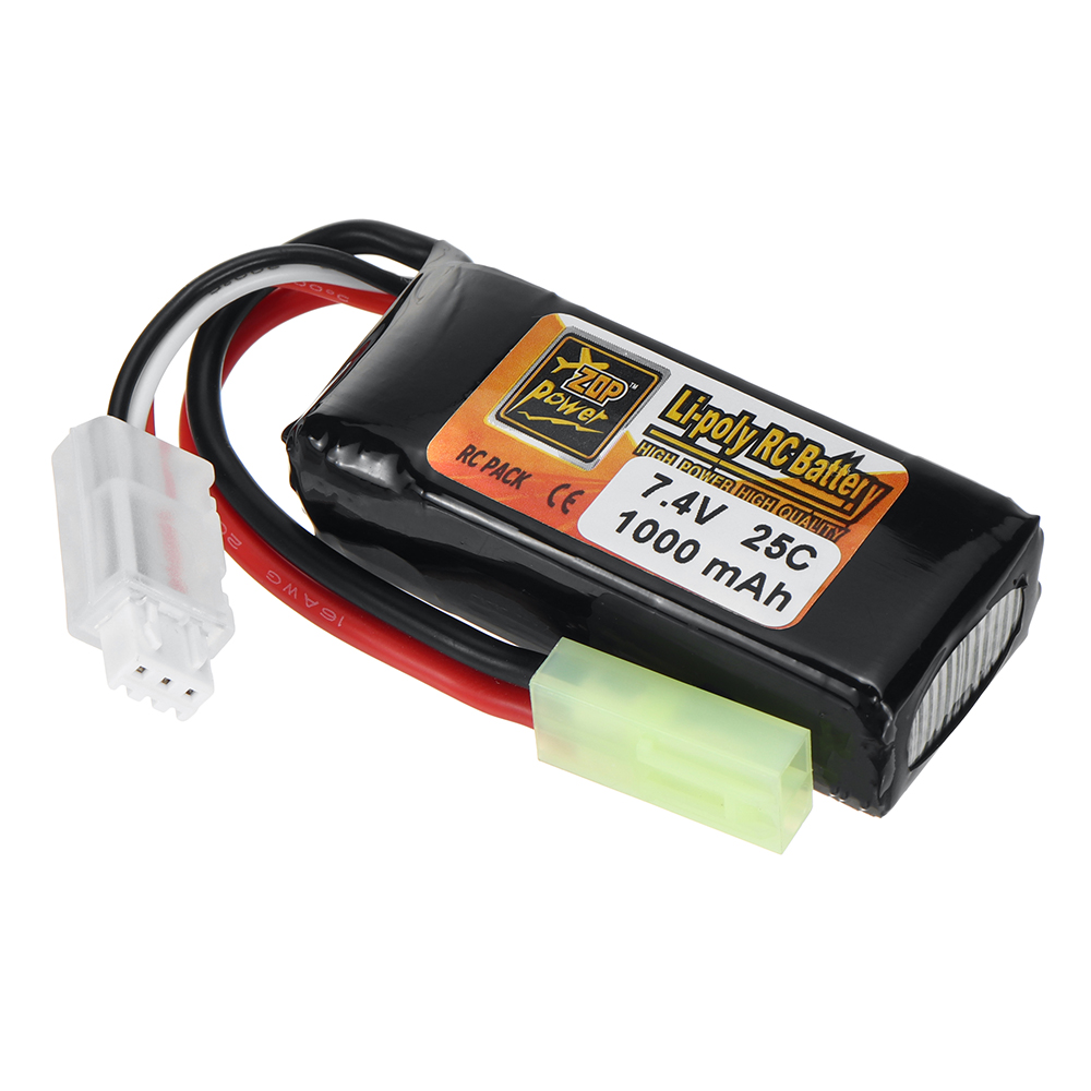 ZOPPower2S74V1000mAh25CLiPoBatteryTPlugforRCCarAirplaneHelicopterFPVRacingDrone-1990661-2