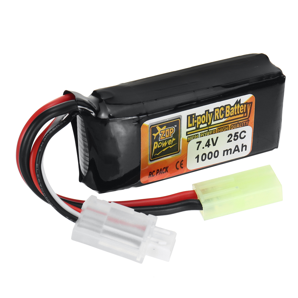 ZOPPower2S74V1000mAh25CLiPoBatteryTPlugforRCCarAirplaneHelicopterFPVRacingDrone-1990661-4