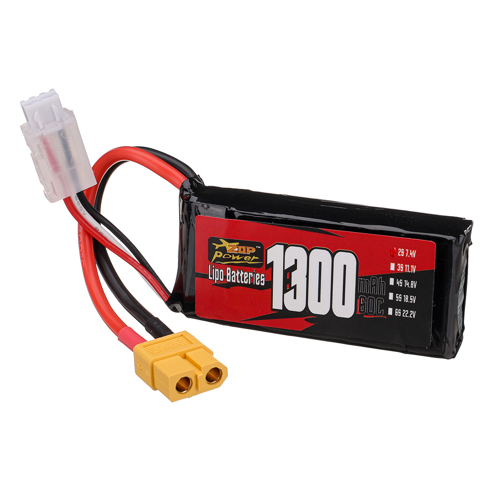 ZOPPower2S74V1300mAh60CLiPoBatteryXT60PlugforRCDrone-1996473-4