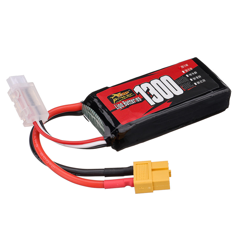 ZOPPower2S74V1300mAh60CLiPoBatteryXT60PlugforRCDrone-1996473-6