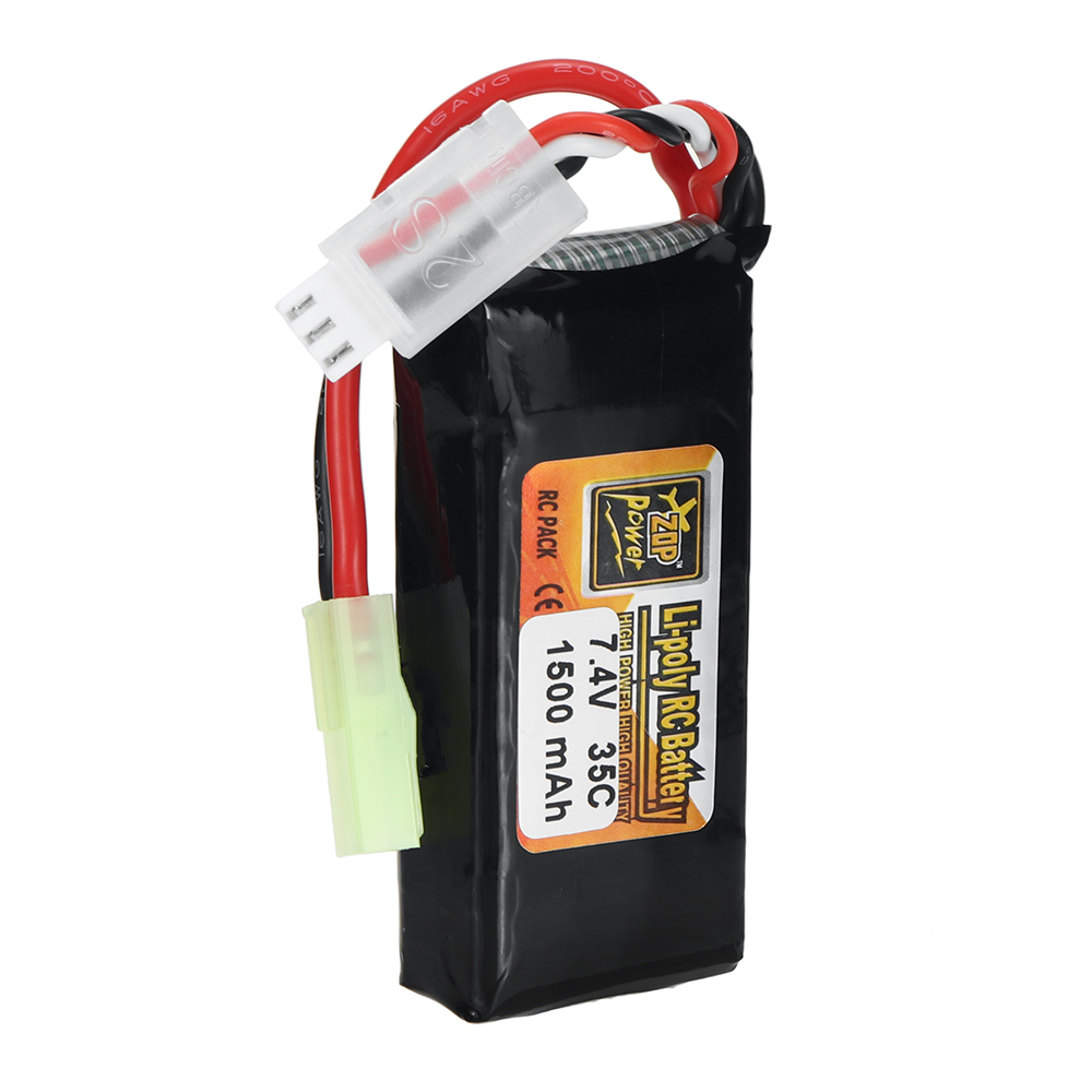 ZOPPower2S74V1500mAh35CLiPoBatteryTPlugforRCCarAirplaneHelicopterFPVRacingDrone-1990751-4