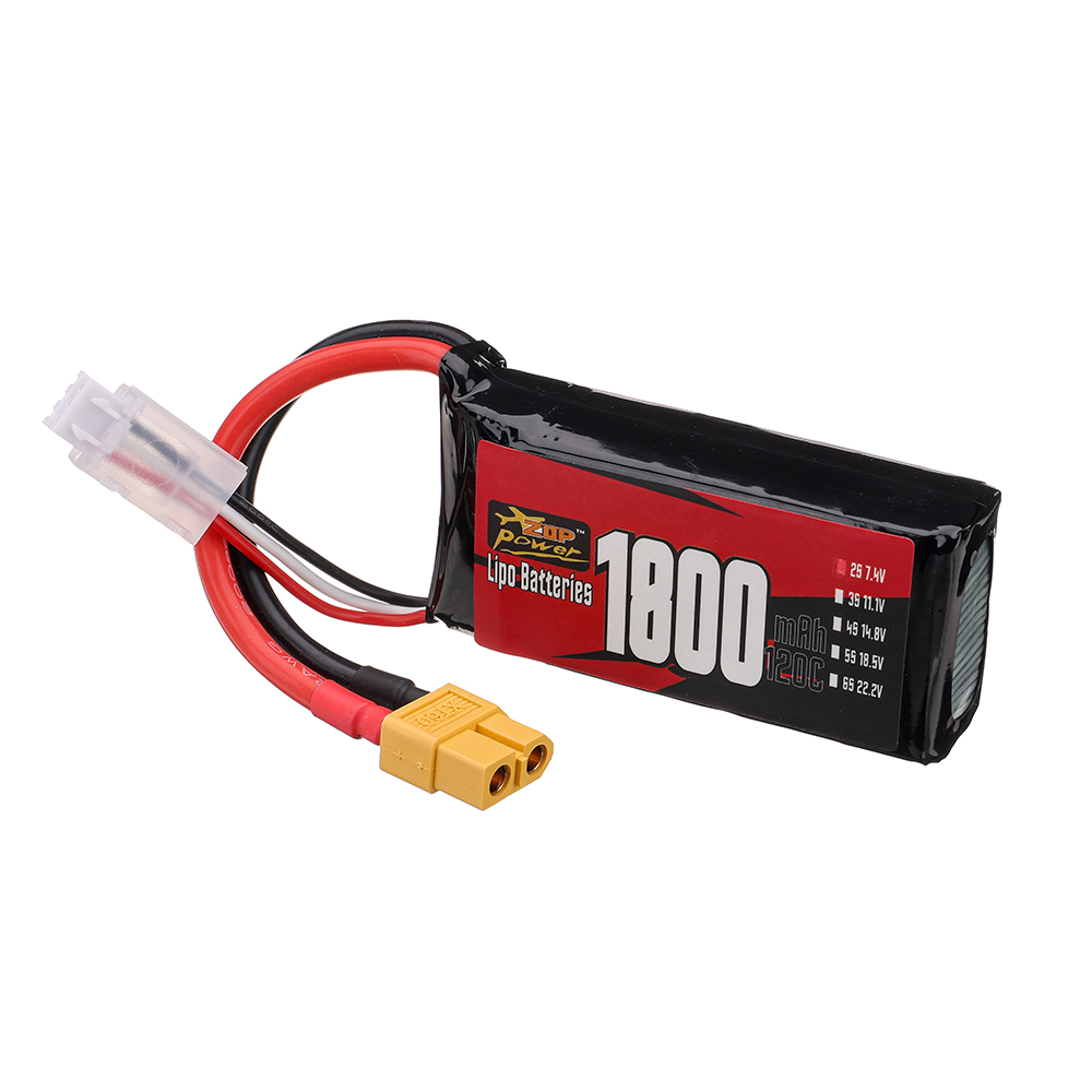 ZOPPower2S74V1800mAh120C1332WhLiPoBatteryXT60PlugforRCDrone-1996478-5