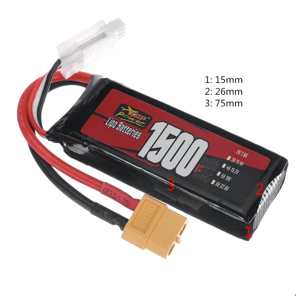 ZOPPower2S76V1500mAh60C114WhLiPoBatteryXT60PlugforRCDrone-1996285-3