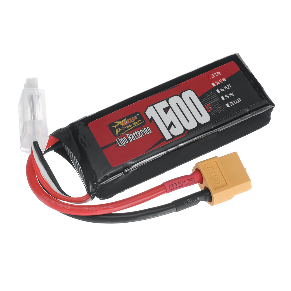 ZOPPower2S76V1500mAh60C114WhLiPoBatteryXT60PlugforRCDrone-1996285-5