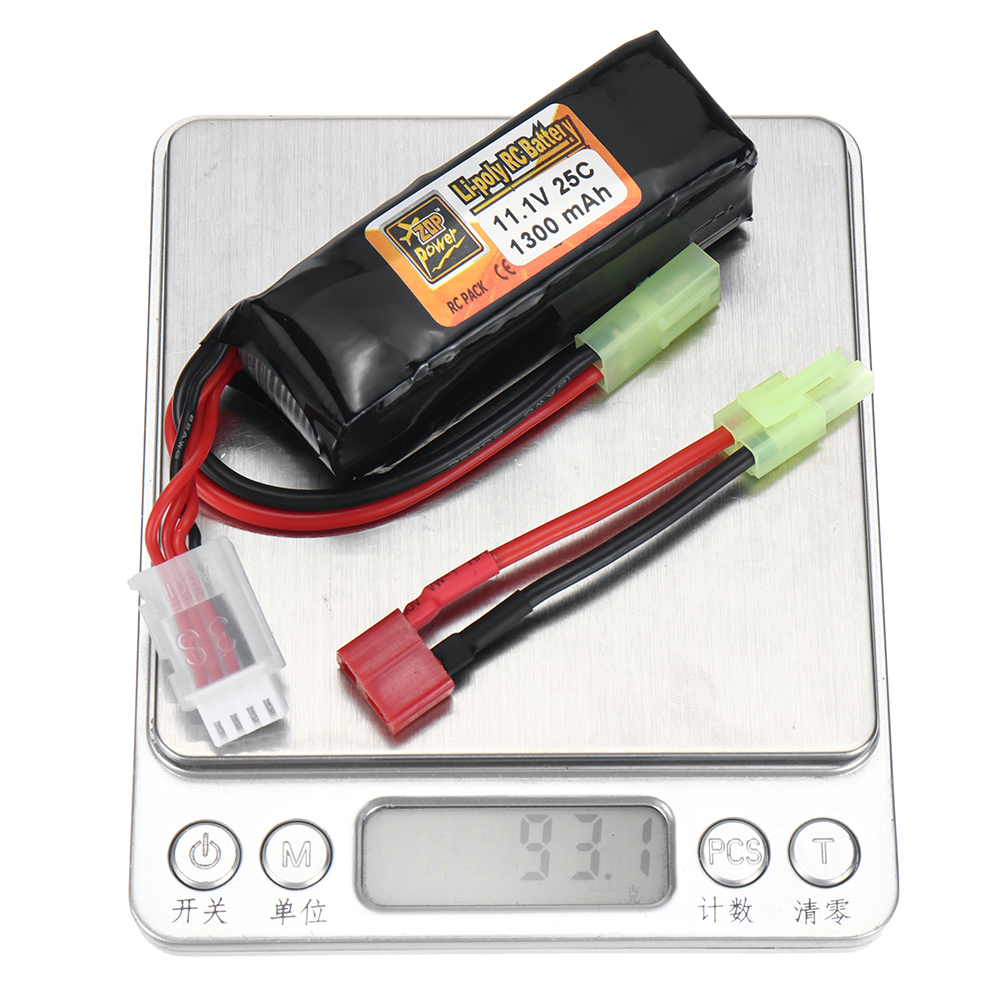 ZOPPower3S111V1300mAh25CLiPoBatteryTPlugforRCCarFPVRacingDroneAirplaneHelicopter-1990654-9