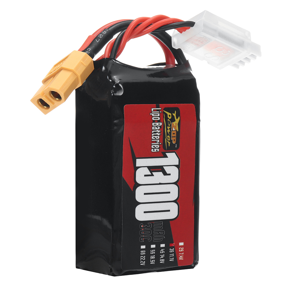 ZOPPower3S111V1300mAh30C1443WhLiPoBatteryXT60PlugforRCDroneFPVRacing-1998003-6