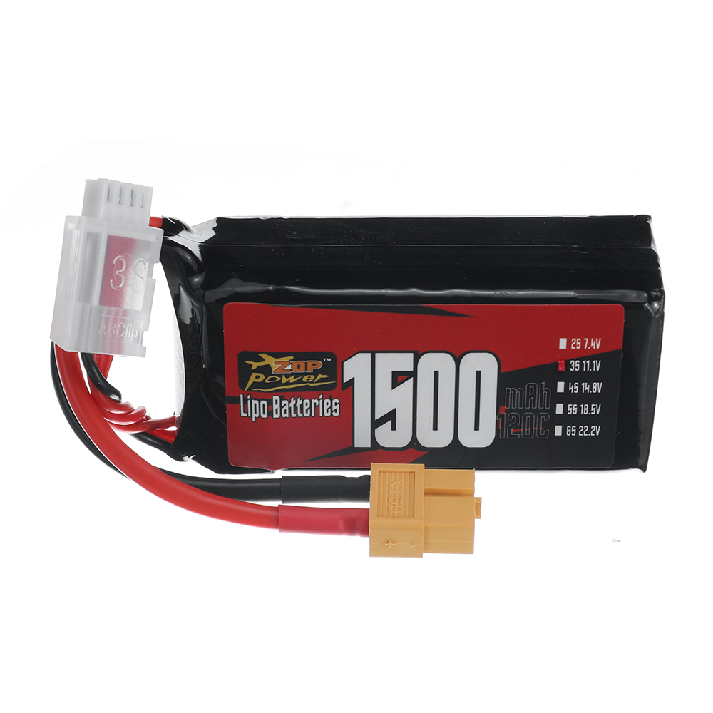 ZOPPower3S111V1500mAh120CLiPoBatteryXT60PlugforRCDrone-1996283-1