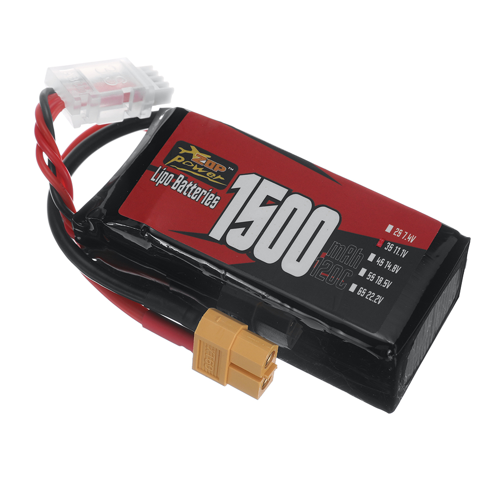 ZOPPower3S111V1500mAh120CLiPoBatteryXT60PlugforRCDrone-1996283-2
