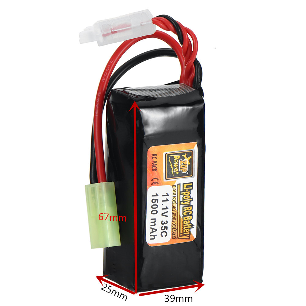 ZOPPower3S111V1500mAh35CLiPoBatteryTPlugforRCCarAirplaneHelicopterFPVRacingDrone-1990658-4