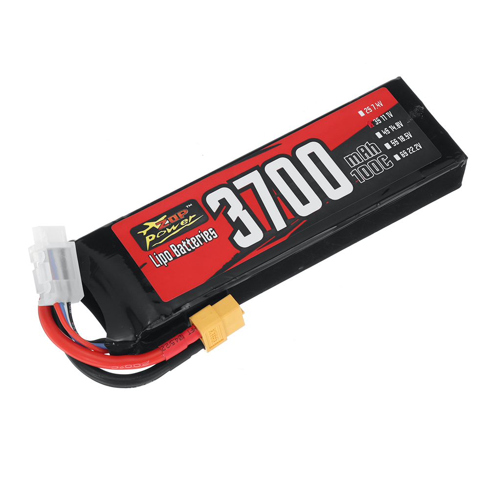 ZOPPower3S111V3700mAh100C4107WhLiPoBatteryXT60PlugforRCCar-2002594-4