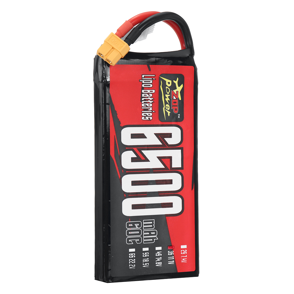 ZOPPower3S111V6500mAh60C7215WhLiPoBatteryXT60PlugforRCCarVehicles-2003109-1