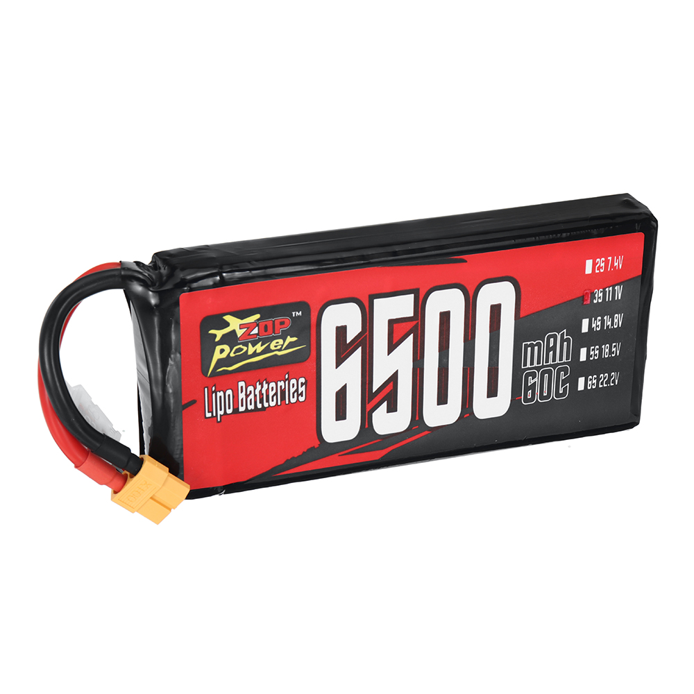 ZOPPower3S111V6500mAh60C7215WhLiPoBatteryXT60PlugforRCCarVehicles-2003109-6