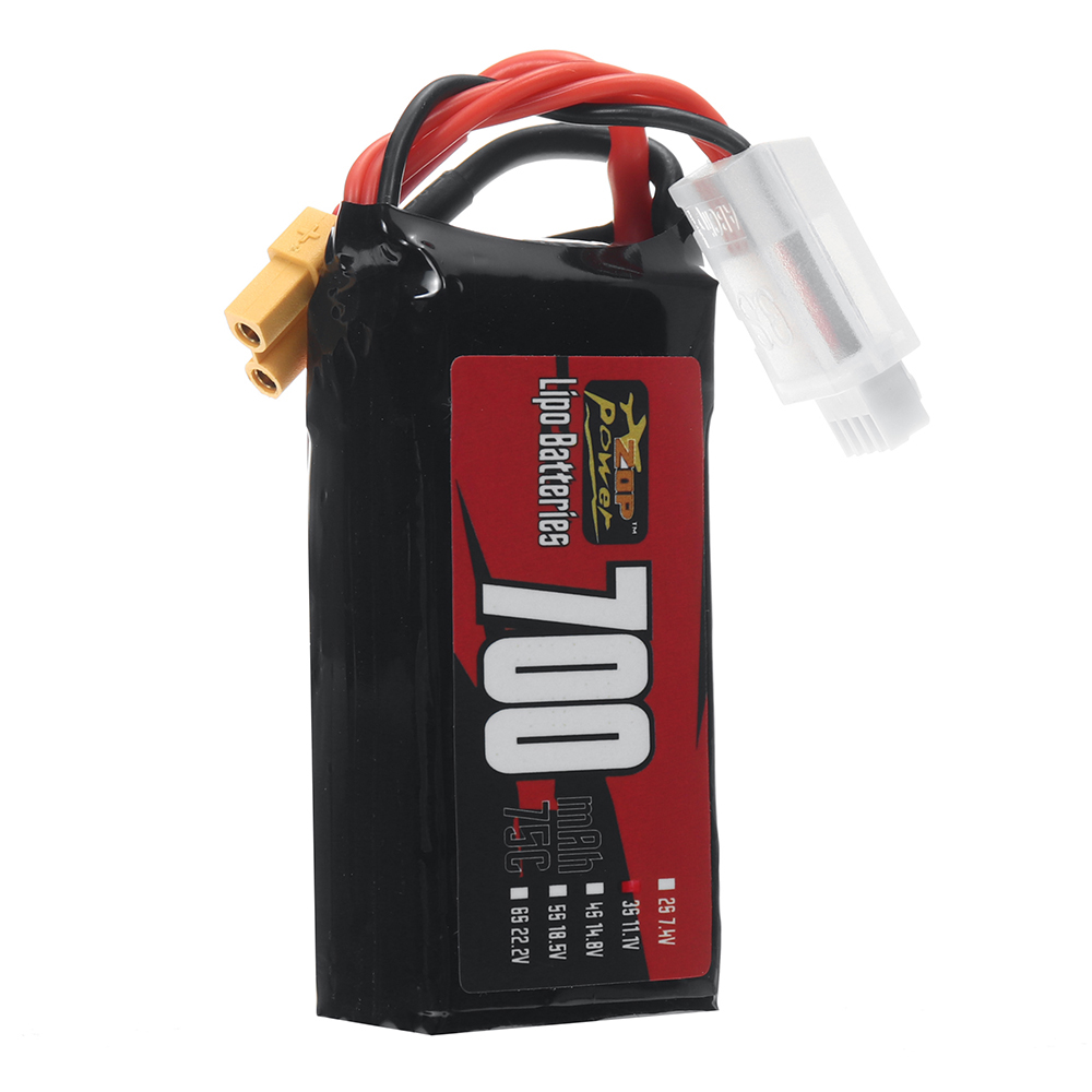 ZOPPower3S111V700mAh75C777WhLiPoBatteryXT30PlugforRCHelicopterAiplaneFPVRacingDrone-1997960-6
