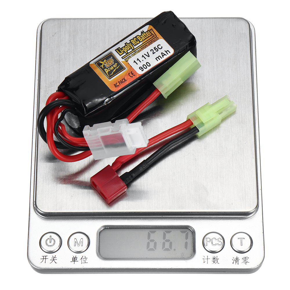 ZOPPower3S111V900mAh25CLiPoBatteryTPlugforRCCarHelicopterAirplaneFPVRacingDrone-1991259-9