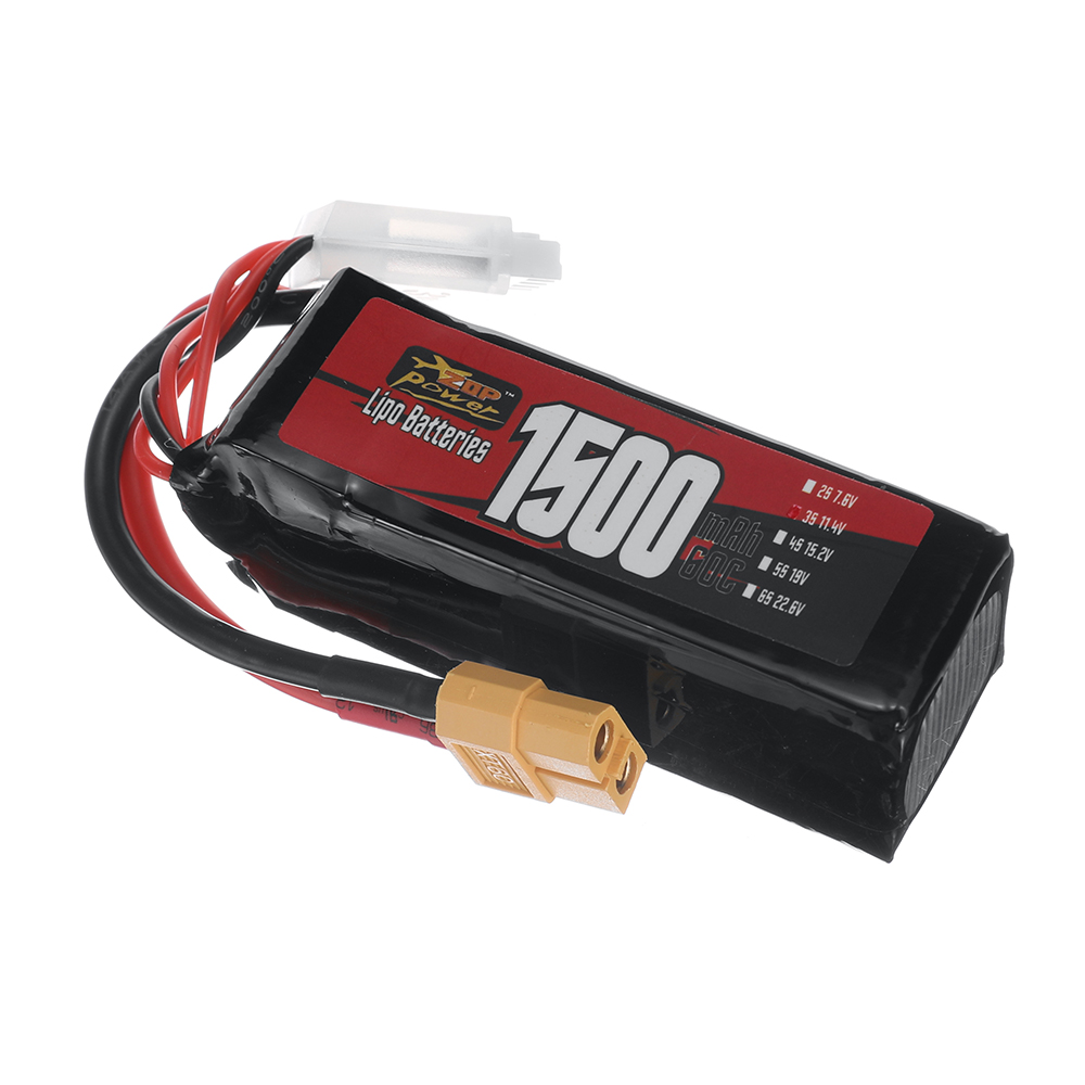 ZOPPower3S114V1500mAh60C171WhLiPoBatteryXT60PlugforRCDroneFPVRacing-1996275-3