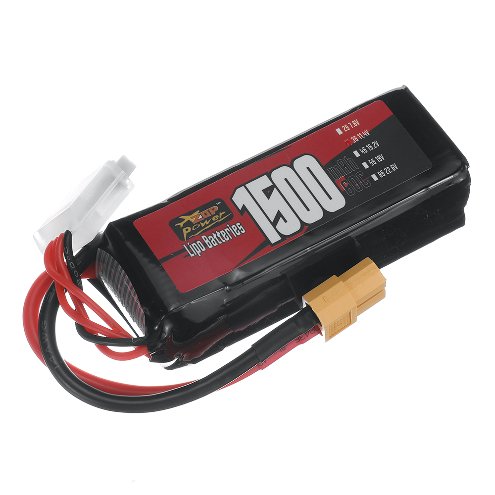 ZOPPower3S114V1500mAh60C171WhLiPoBatteryXT60PlugforRCDroneFPVRacing-1996275-4
