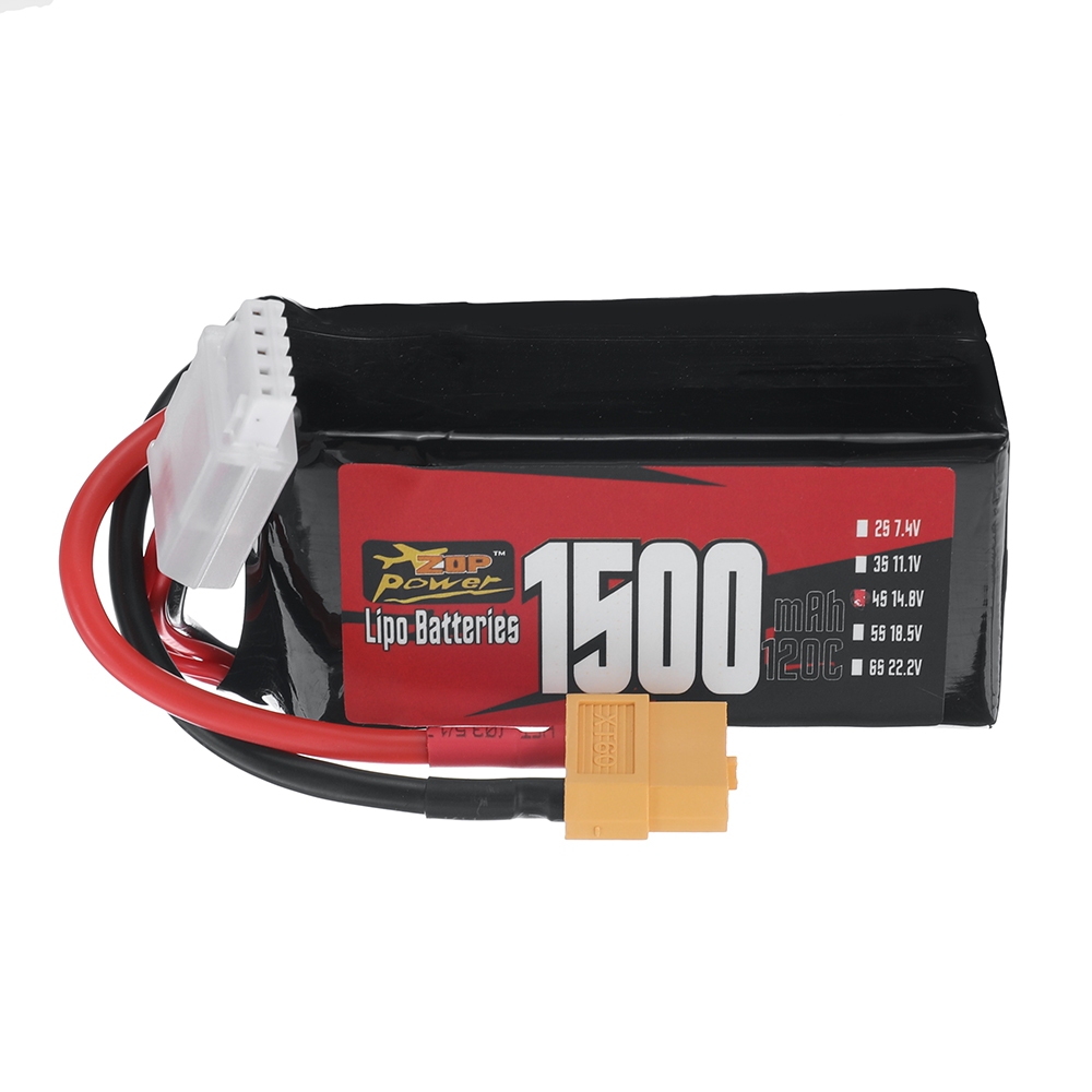 ZOPPower4S148V1500mAh120C222WhLiPoBatteryXT60PlugforRCDrone-1996284-1