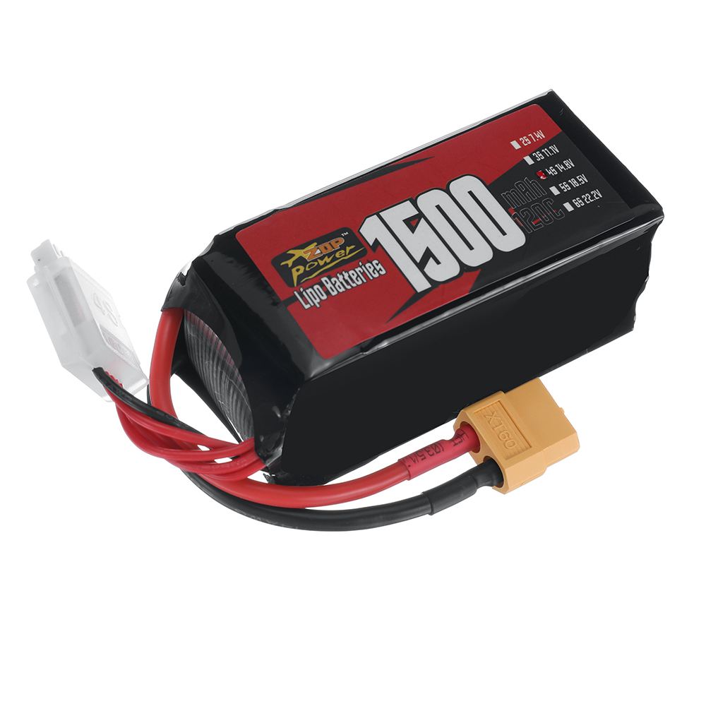 ZOPPower4S148V1500mAh120C222WhLiPoBatteryXT60PlugforRCDrone-1996284-3