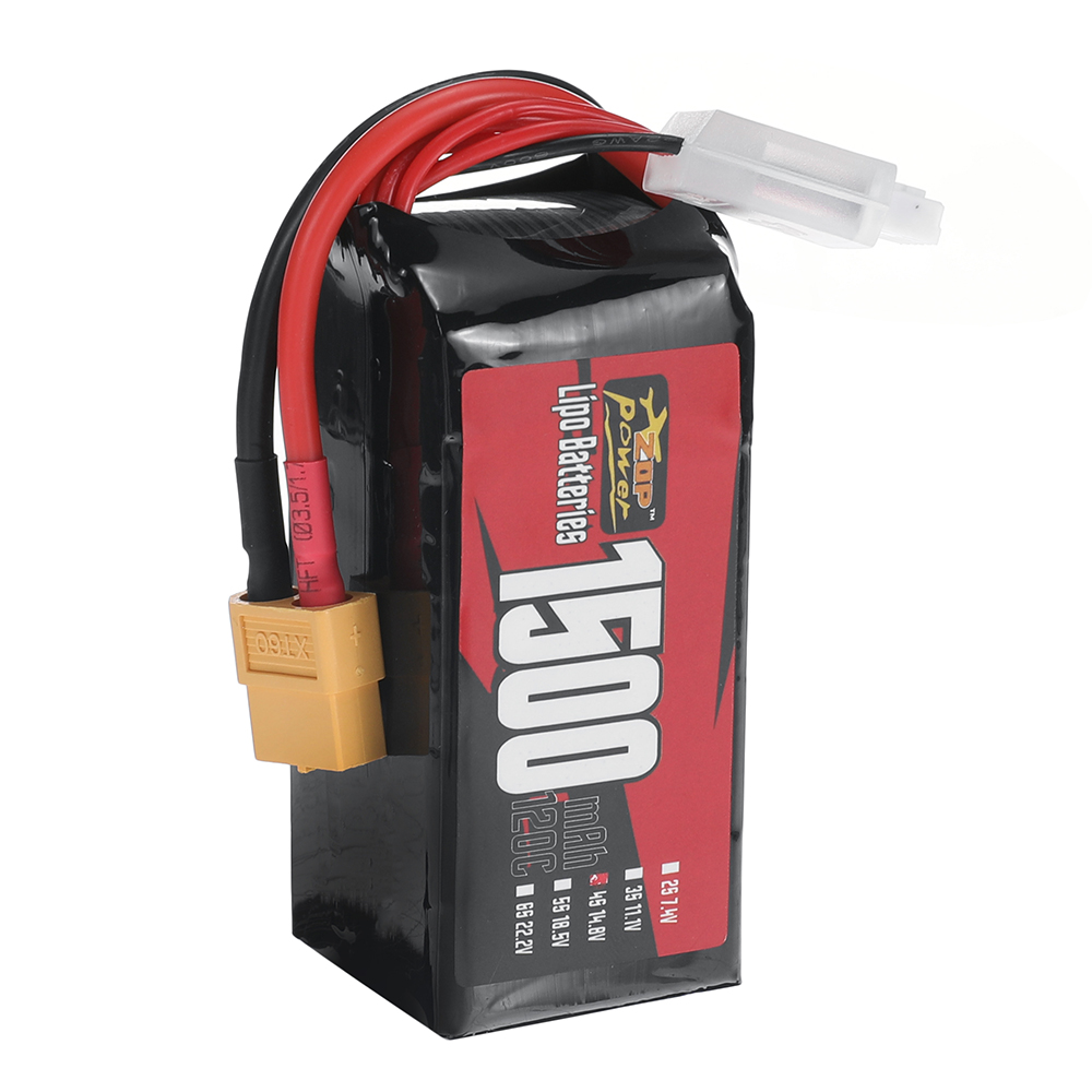 ZOPPower4S148V1500mAh120C222WhLiPoBatteryXT60PlugforRCDrone-1996284-6