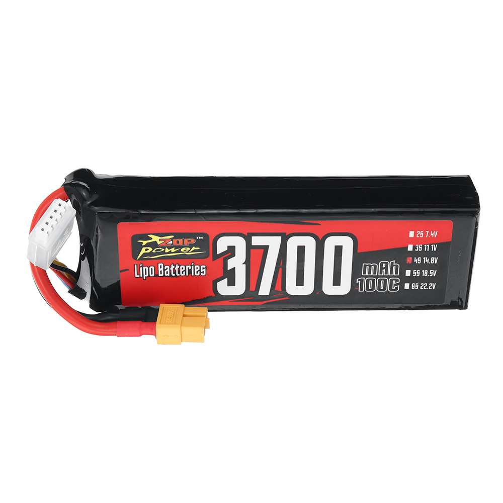 ZOPPower4S148V3700mAh100C5476WhLiPoBatteryXT60PlugforRCCar-2002593-1