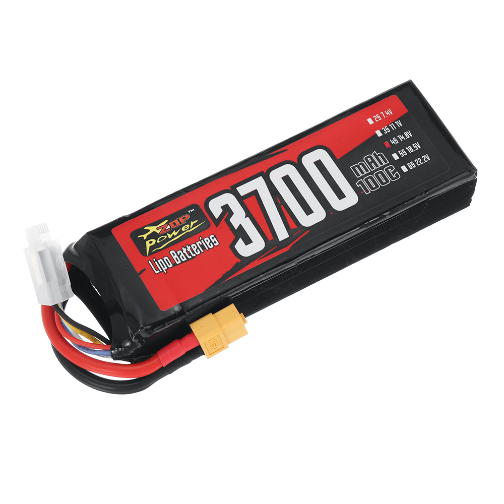 ZOPPower4S148V3700mAh100C5476WhLiPoBatteryXT60PlugforRCCar-2002593-3
