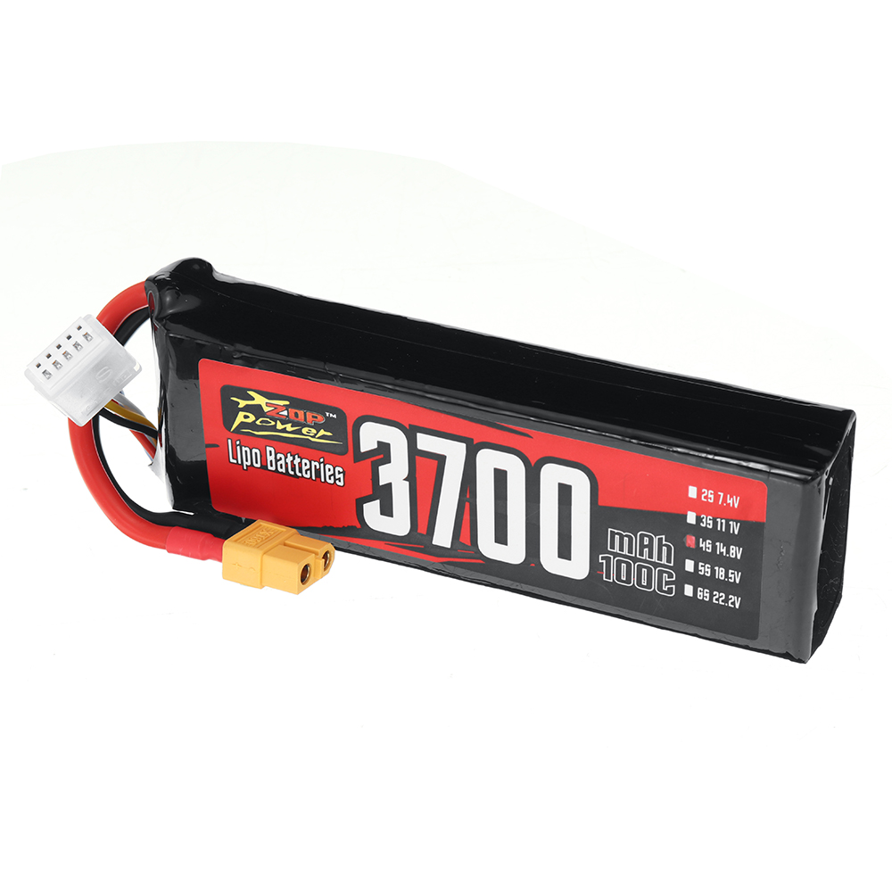 ZOPPower4S148V3700mAh100C5476WhLiPoBatteryXT60PlugforRCCar-2002593-4
