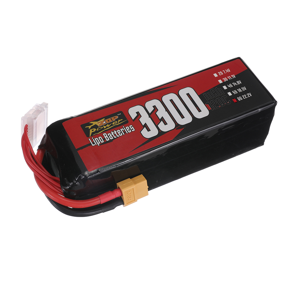 ZOPPower6S222V3300mAh120C7326WhLiPoBatteryXT60PlugforRCDrone-1996287-3