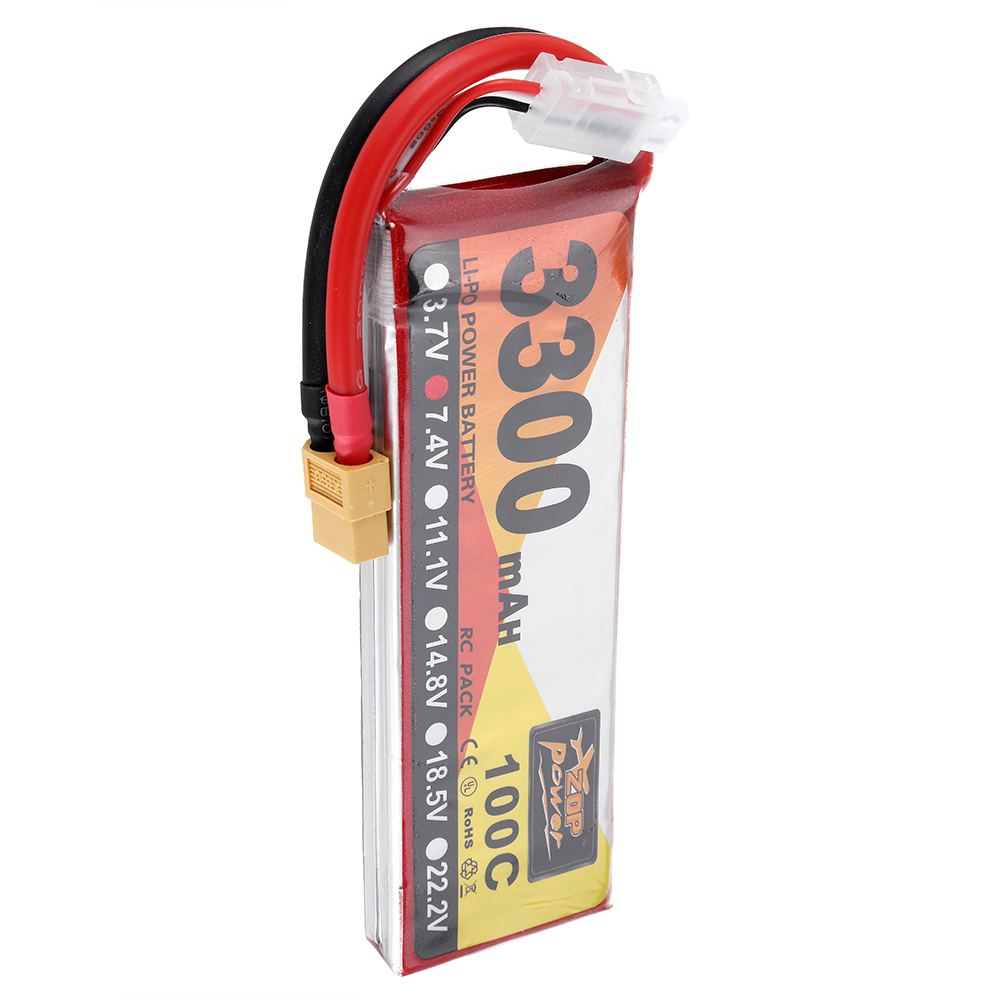 ZOPPower74V3300mAh100C2SLipoBatteryXT60PlugforRCRacingDrone-1681451-6