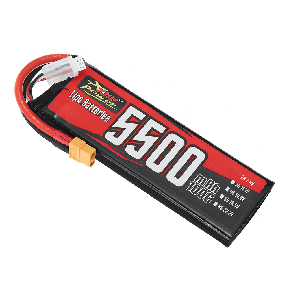 ZOPPower74V5500mAh100C2S37WhLiPoBatteryXT60PlugforRCDrone-2003817-2