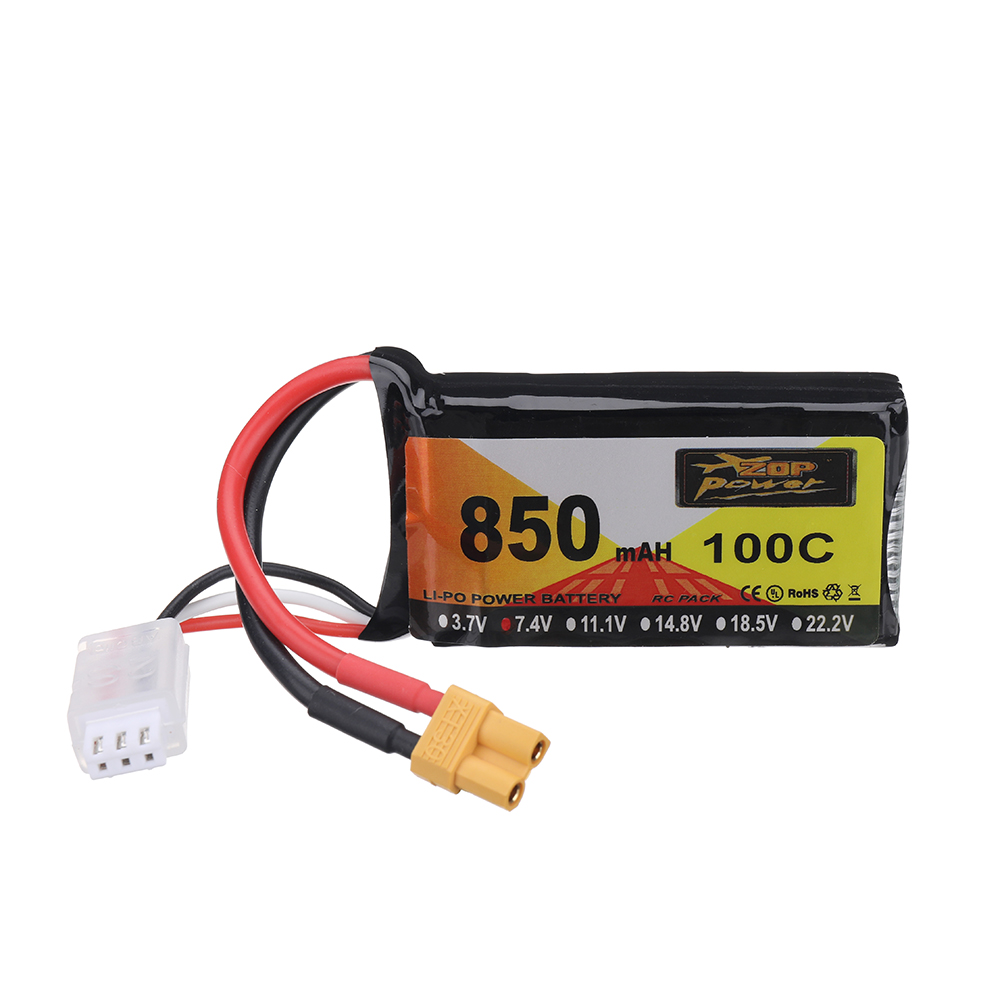 ZOPPower74V850mAh100C2SLiPoBatteryXT30PlugforRCDrone-1978448-1