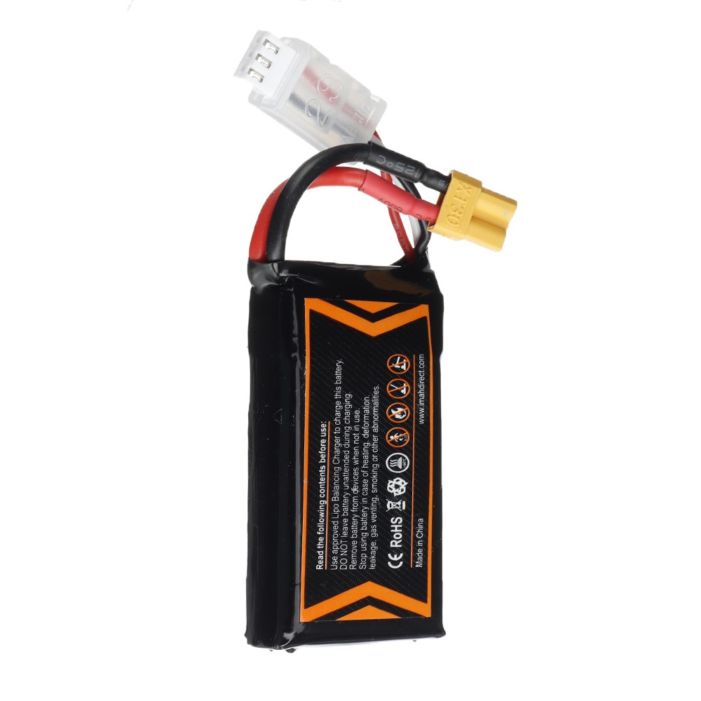 ZOPPower74V850mAh100C2SLipoBatteryXT30PlugforRCRacingDrone-1790271-8