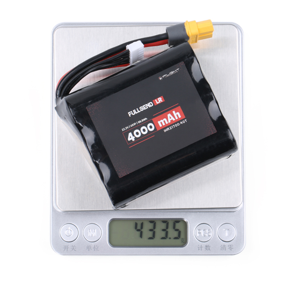iFlightFullsendLRSeries4000mAh4S6S222V148VLiPoBatteryINR21700-40TXT60HPlugforRCDroneFPVRacing-1878301-6