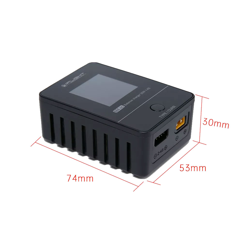 iFlightM4AC100-240V30WBatteryCharger25A25WChargingPowerfor1-4SXT30Battery-1997010-6