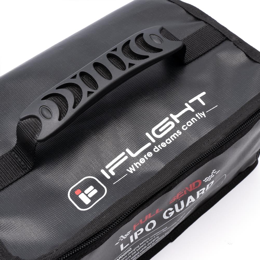 iFlightPortableFireproofExplosion-proofLipoBatterySafetyCarryBagStorageBagFireResistant255170115mm-1984230-5