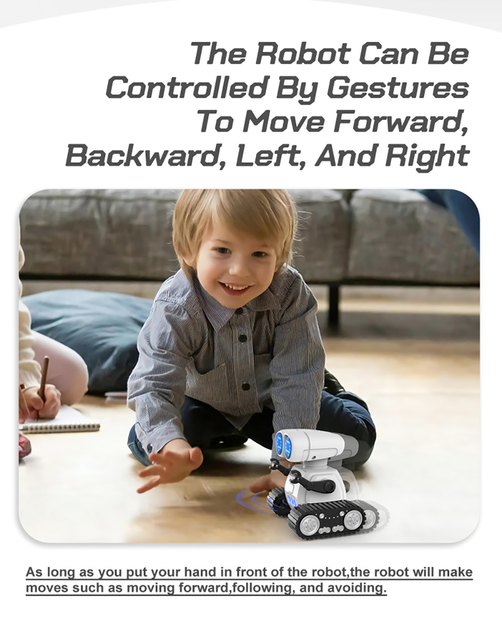 24GHzMiniRemoteControlProgrammingRobotMultifunctionalLEDLightsControlOmnidirectionalMarchingRobotToy-2014566-13