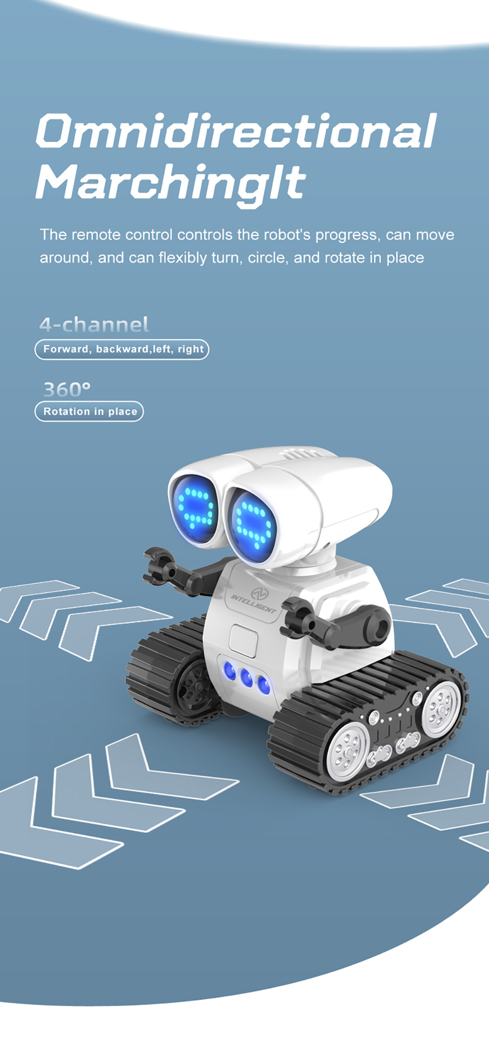 24GHzMiniRemoteControlProgrammingRobotMultifunctionalLEDLightsControlOmnidirectionalMarchingRobotToy-2014566-3