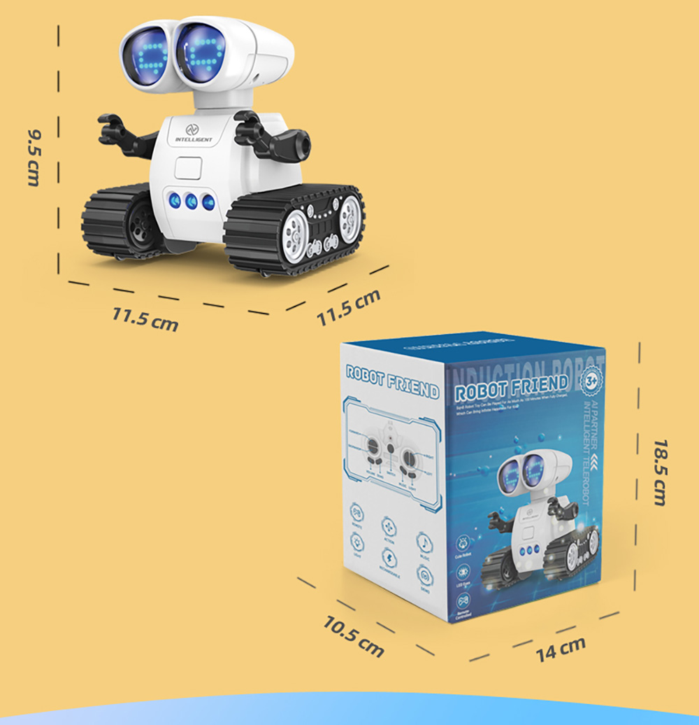 24GHzMiniRemoteControlProgrammingRobotMultifunctionalLEDLightsControlOmnidirectionalMarchingRobotToy-2014566-26