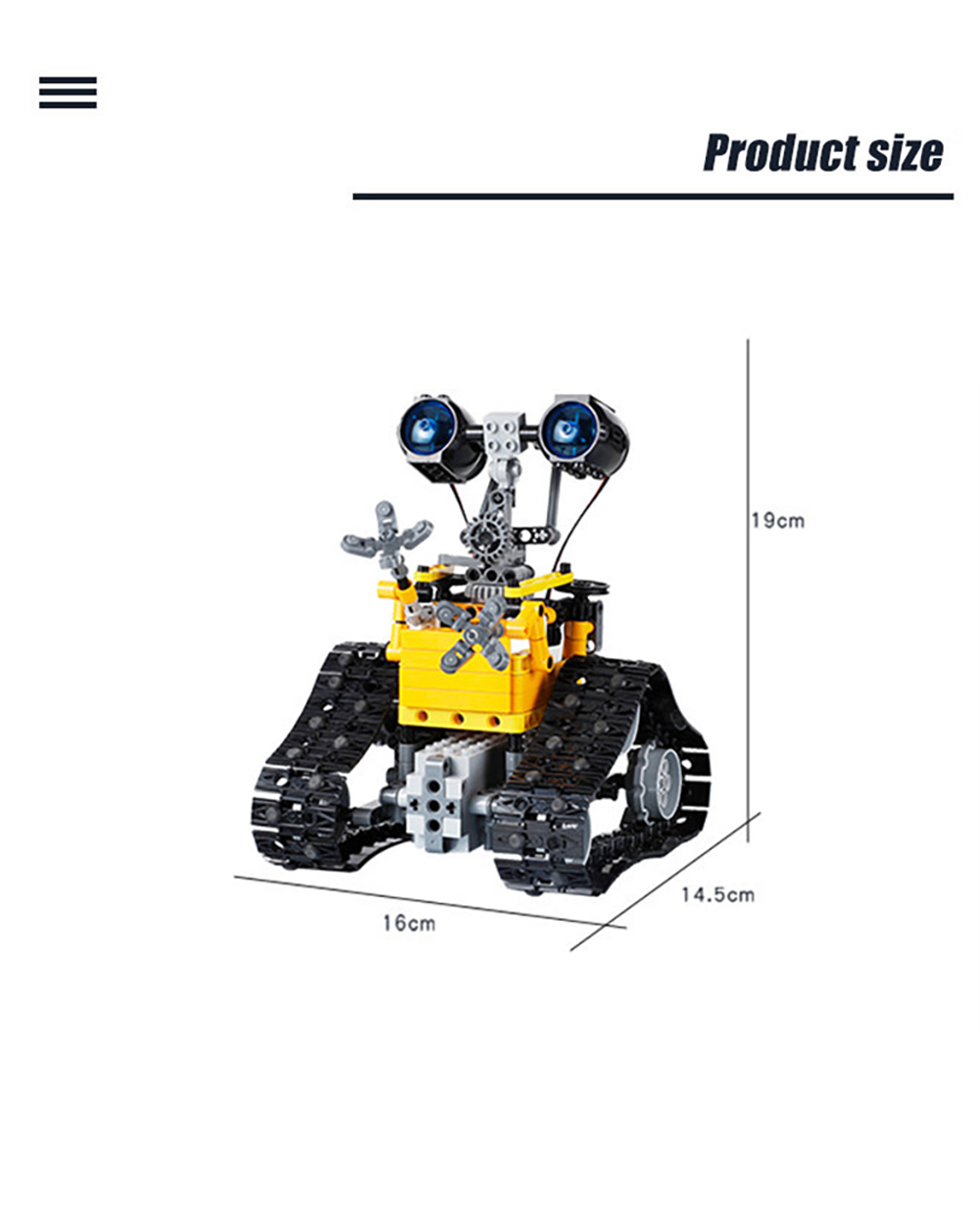 395PCS24GHzRemoteControlAssemblyRobotBuildingBlocksSetEducationalIntelligentCrawlerCarToysforChildre-2008394-13