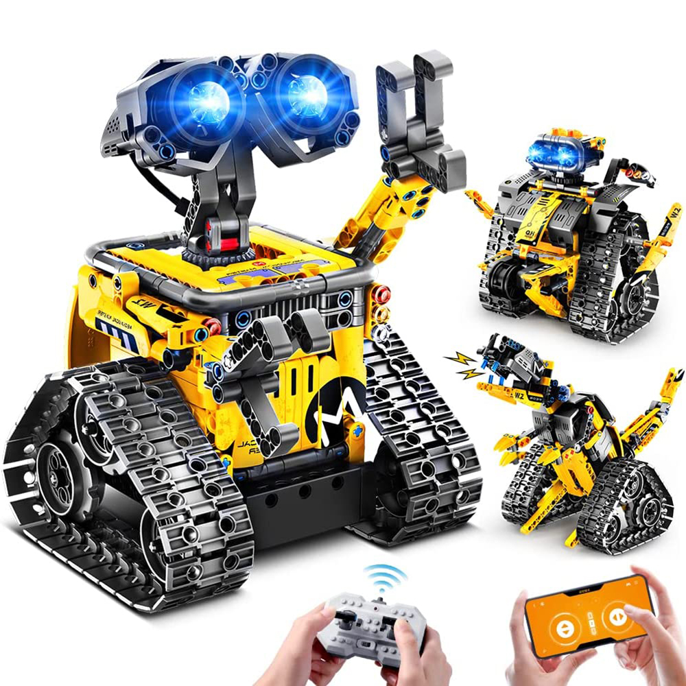 3in124GHz4CHTechnicalRCCarRobotRacingCarBuildingBlocksRemoteControlTruckBricksGiftToysforChildren-1997102-1